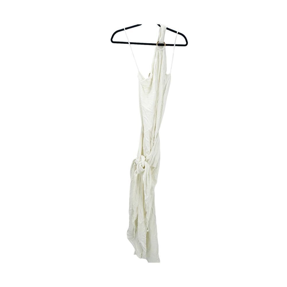 Chic White One-Shoulder Maxi Dress - Picture 6 of 11